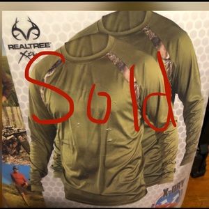 SOLD NWT 2 Sm LS Xone/Realtree Shirts